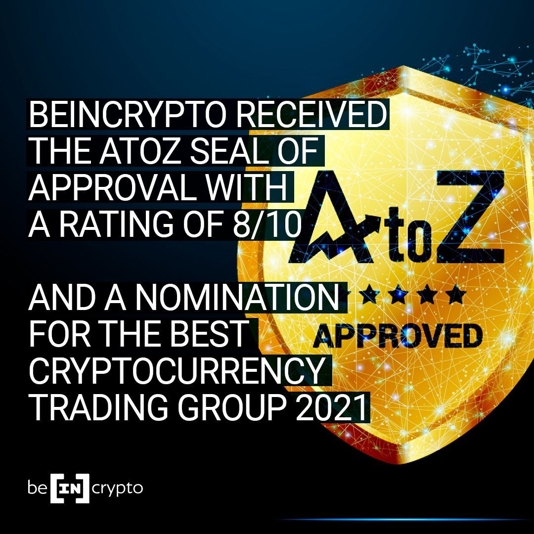 BeInCrypto Telegram Trading Group Bags Nomination for Best Cryptocurrency Trading Group 2021