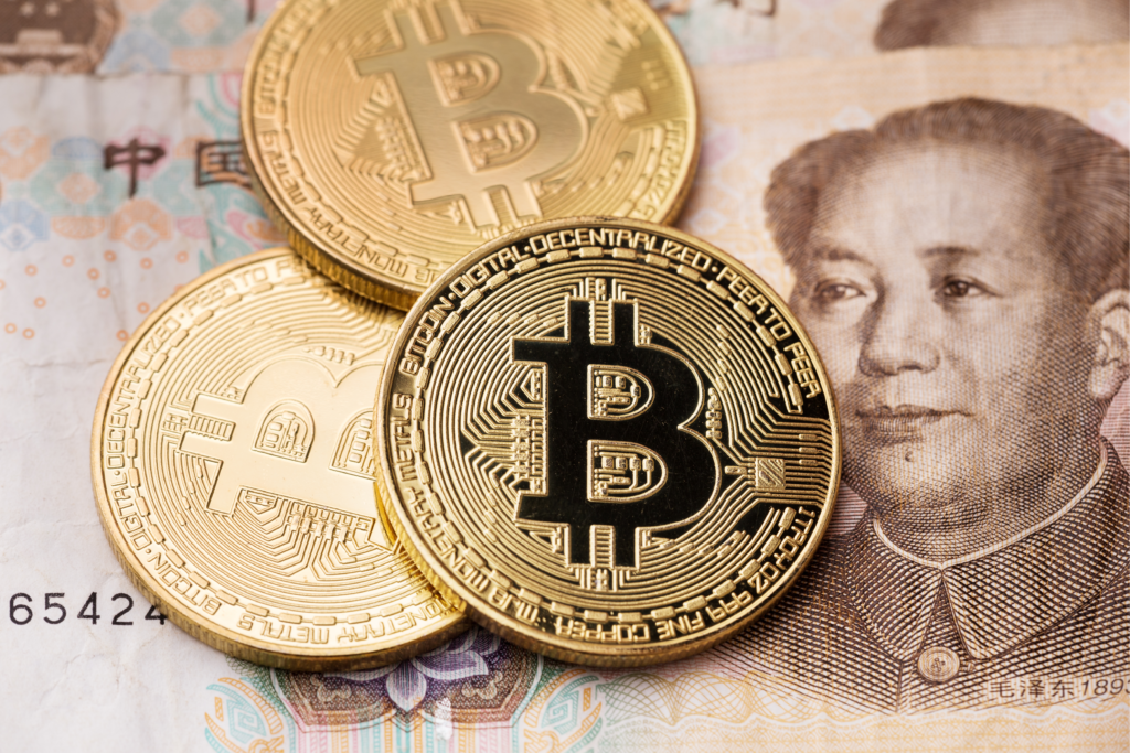 china bitcoin price