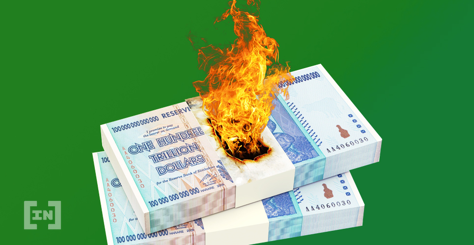 Zimbabwe cento trilioni di banconote