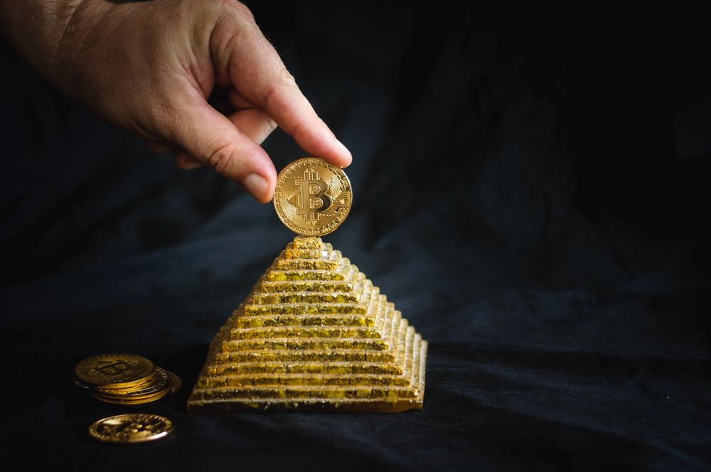 pyramid scheme
cryptocurrency scam