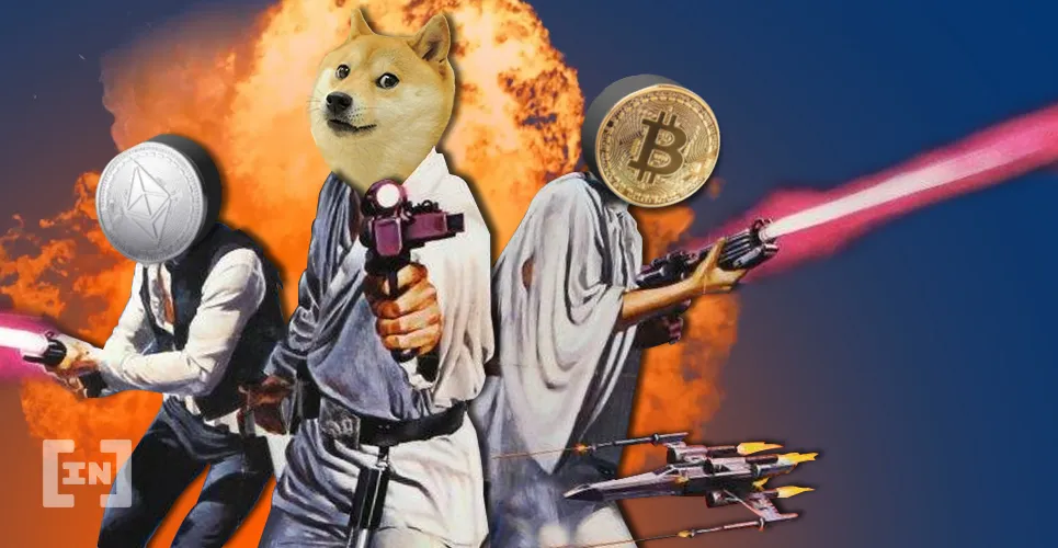 Dogecoin Bitcoin Ethereum DOGE