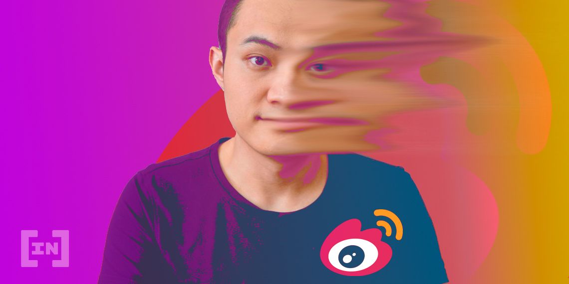 Justin Sun’s Weibo Account Has Officially Been Shut Down