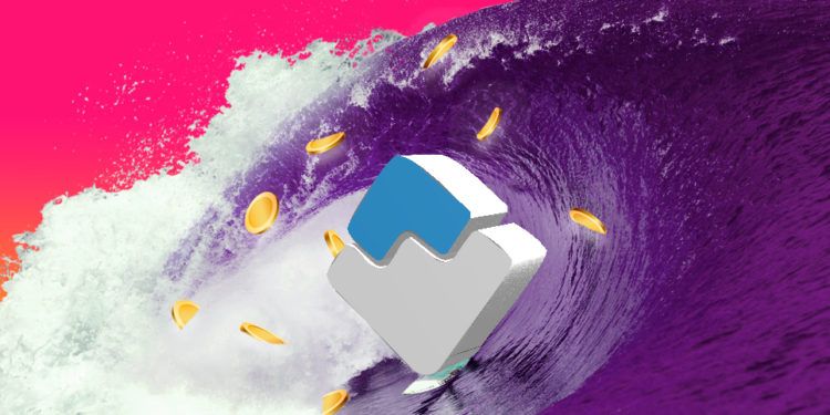 Waves Surfs Above $10 Following Consolidation Phase