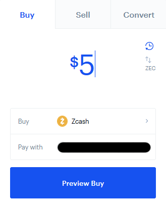 how to buy zcash