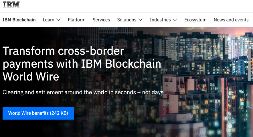 IBM blockchain