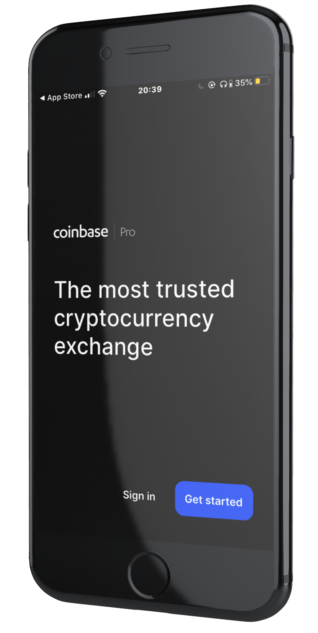 coinbase pro app