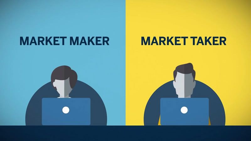 market maker market taker