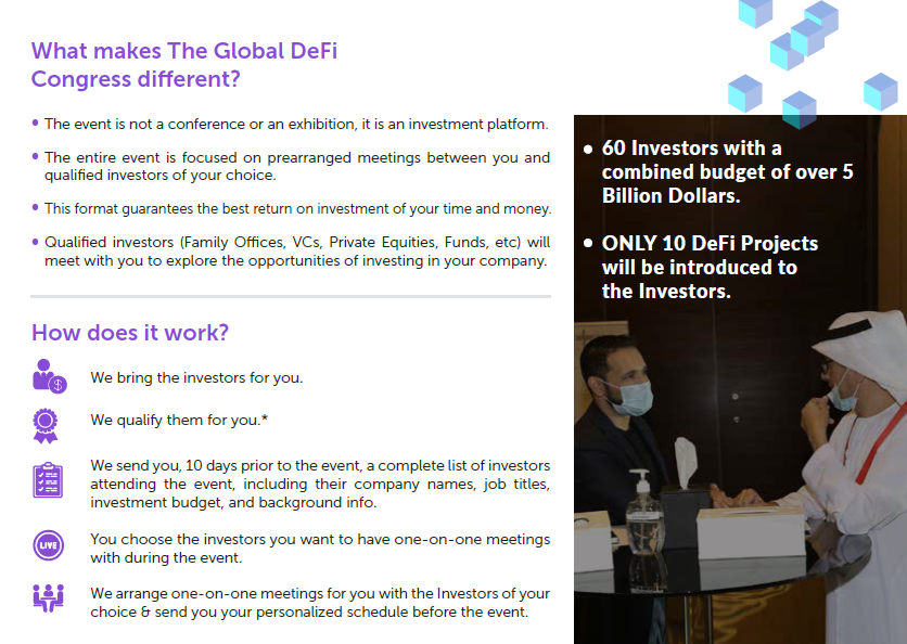 The Global DeFi Congress by Agora Group & TDeFi on February 10th in Dubai