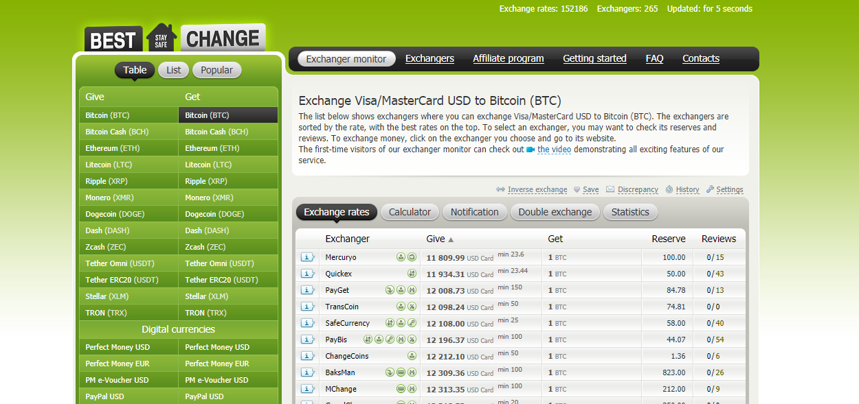 BestChange: Best Crypto Exchange Rates on Trusted Exchangers!