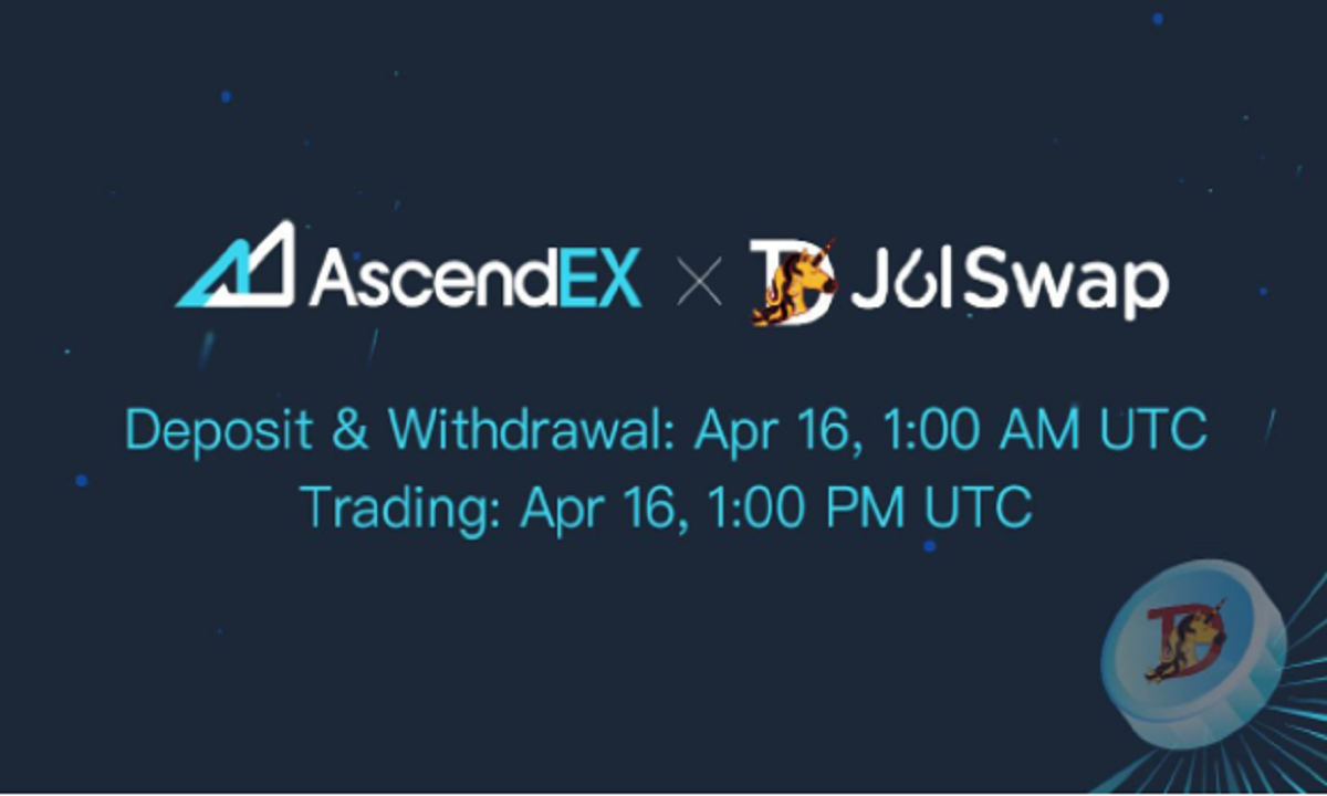 JulSwap Is Now Listed on AscendEX