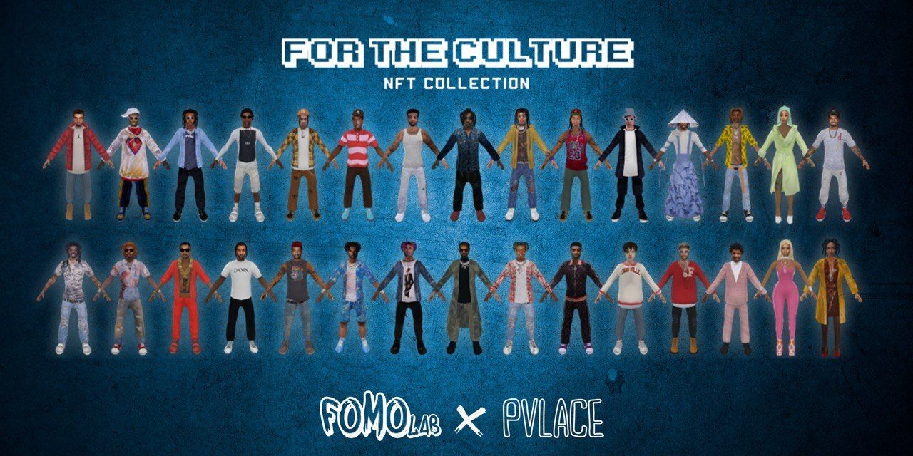 Fomo Lab, PVLACE, Gunboi launch ‘For the Culture’ NFT Collection