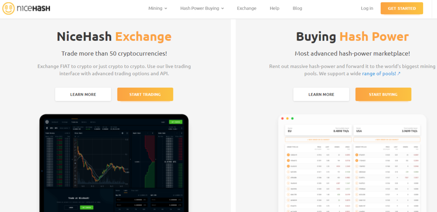 ethereum algorithm nicehash