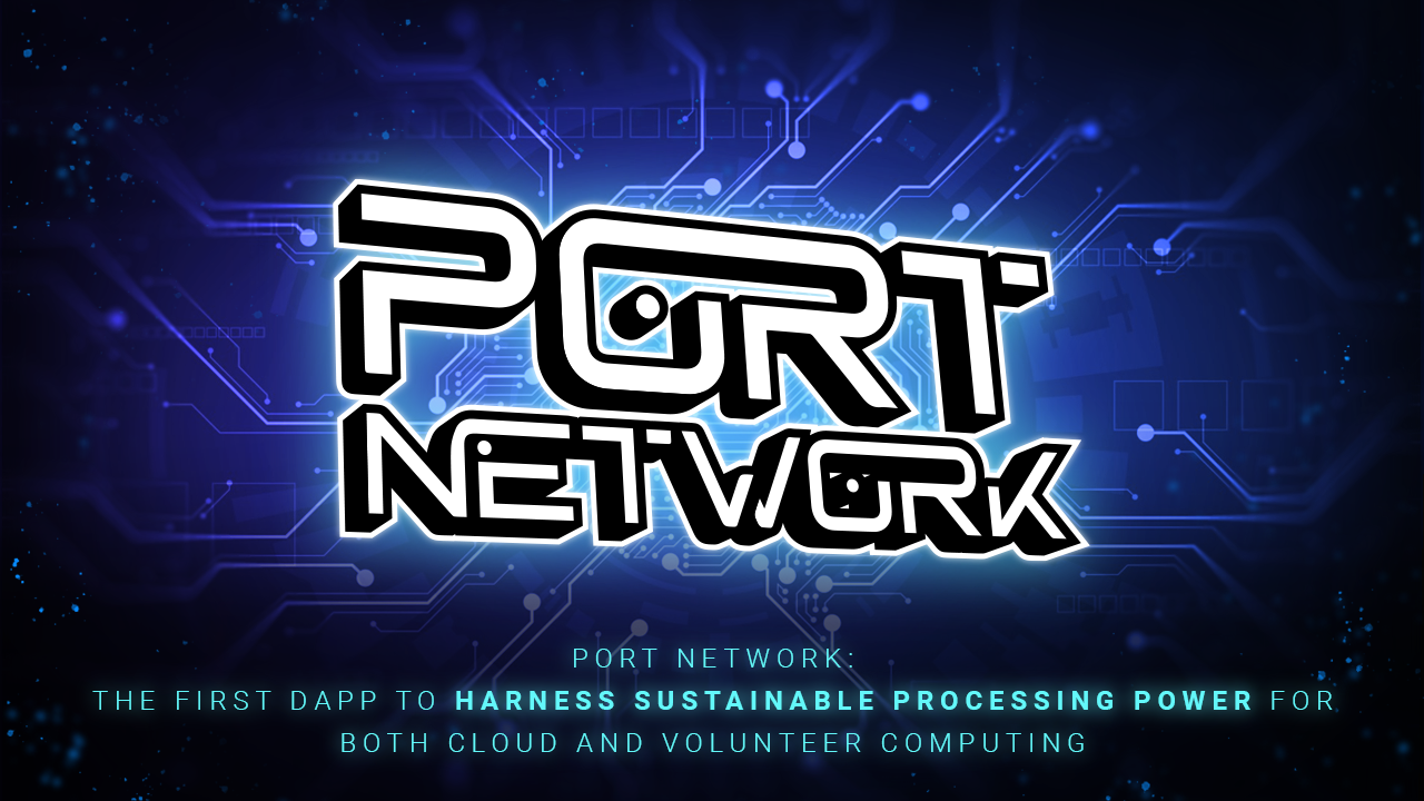 Port Network, dApp for Cloud and Volunteer Computing