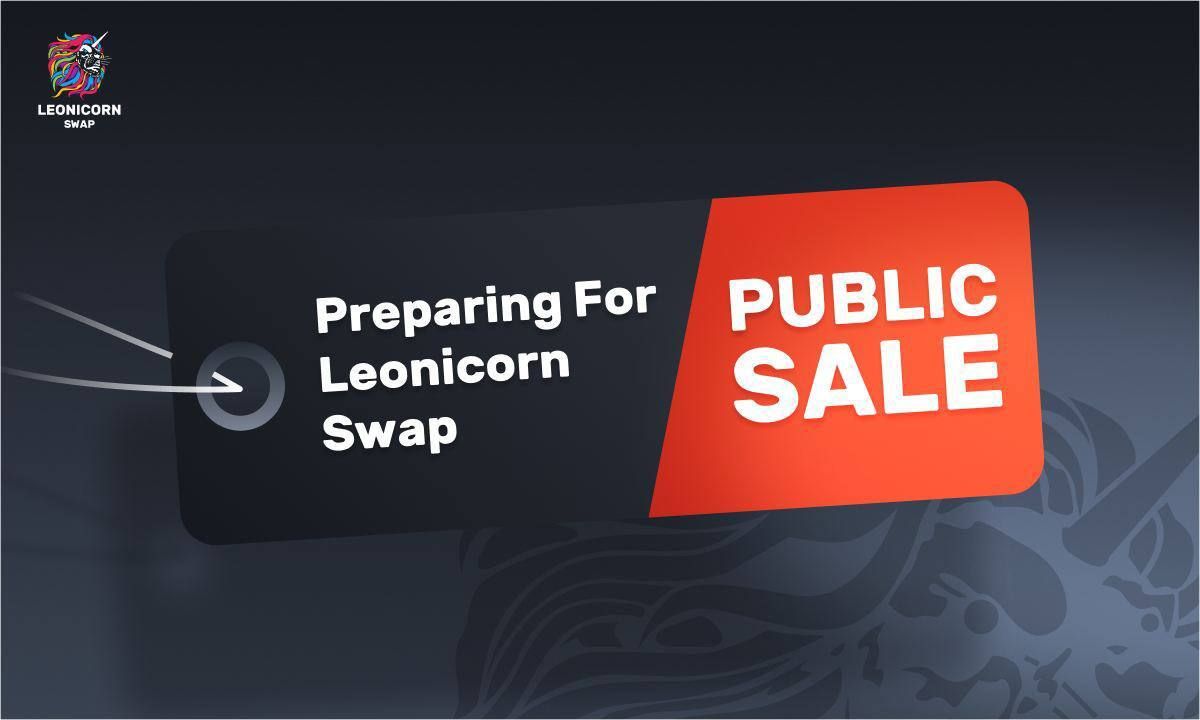 Leonicorn Swap, Automated Market Maker Gets Ready for Public Sale