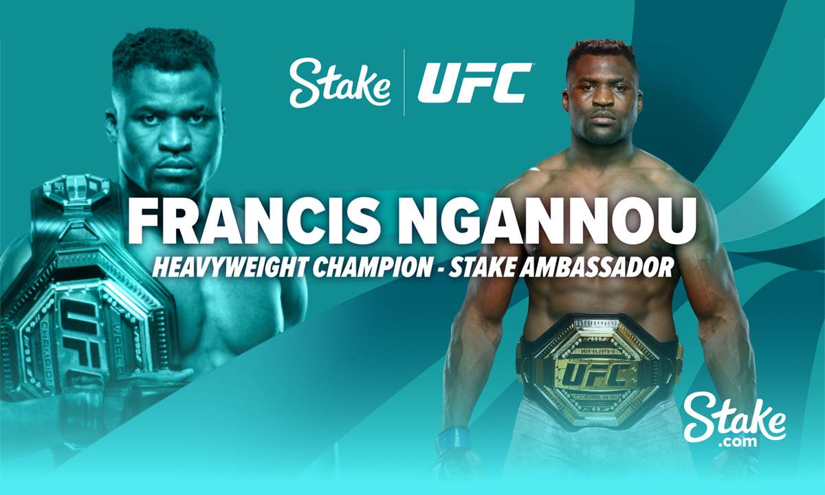 UFC Champion Francis Ngannou Joins Forces With Stake.com