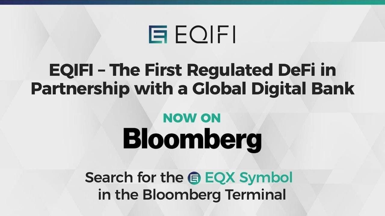 EQIFI Now Available on Bloomberg Terminal
