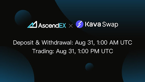 Kava Swap Lists on AscendEX