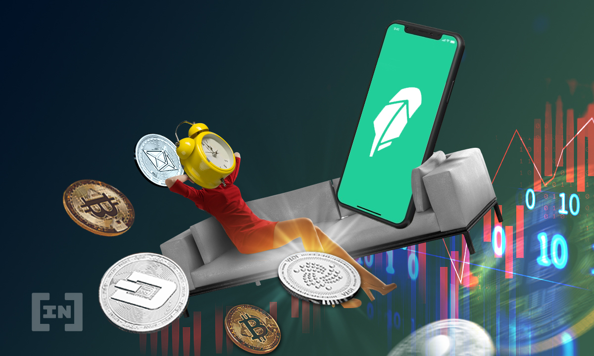 Le scorte di Robinhood sono diminuite del 70% da agosto, Crypto Revenue Tanks