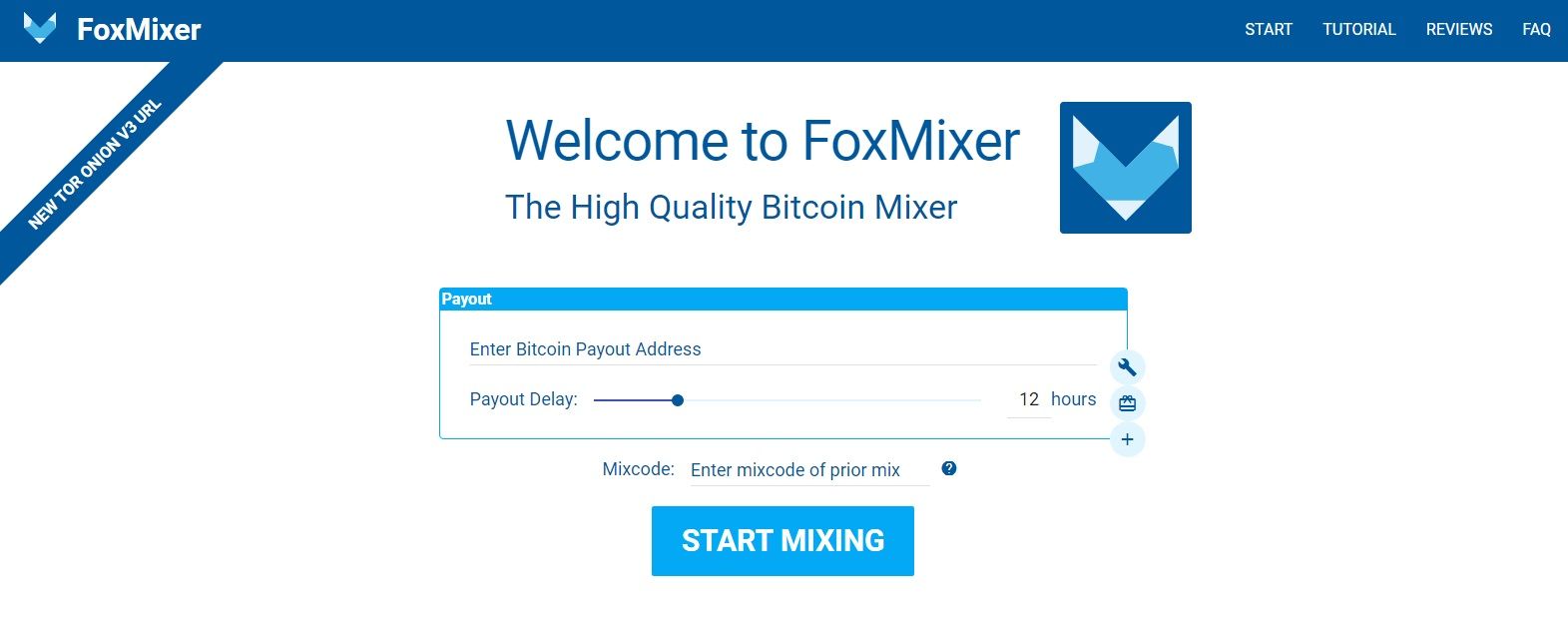 Bitcoin mixer FoxMixer