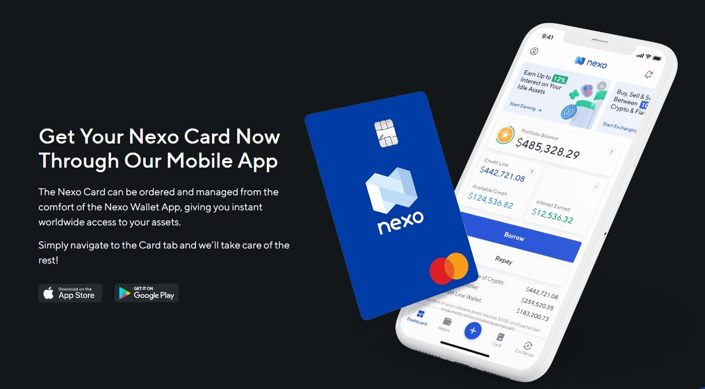 Nexo card is an upcoming crypto card, which might be one of the best crypto credit cards. 