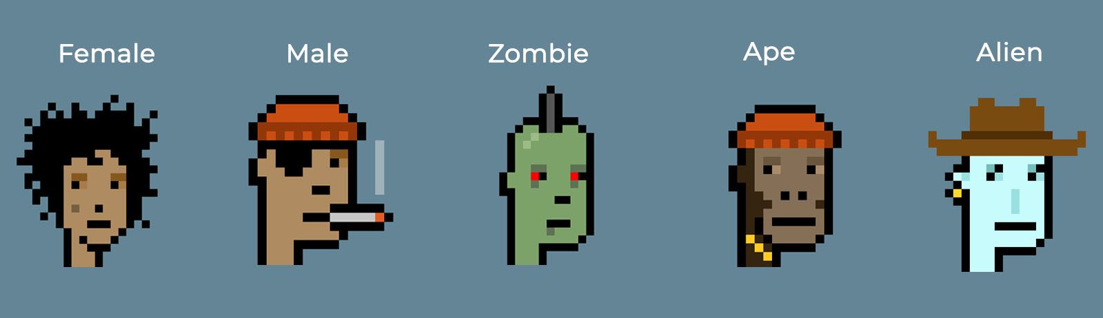 Types of CryptoPunks