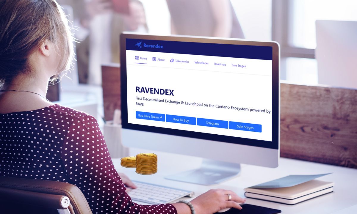 Ravendex, on the Cardano Blockchain, Continues Selling Out