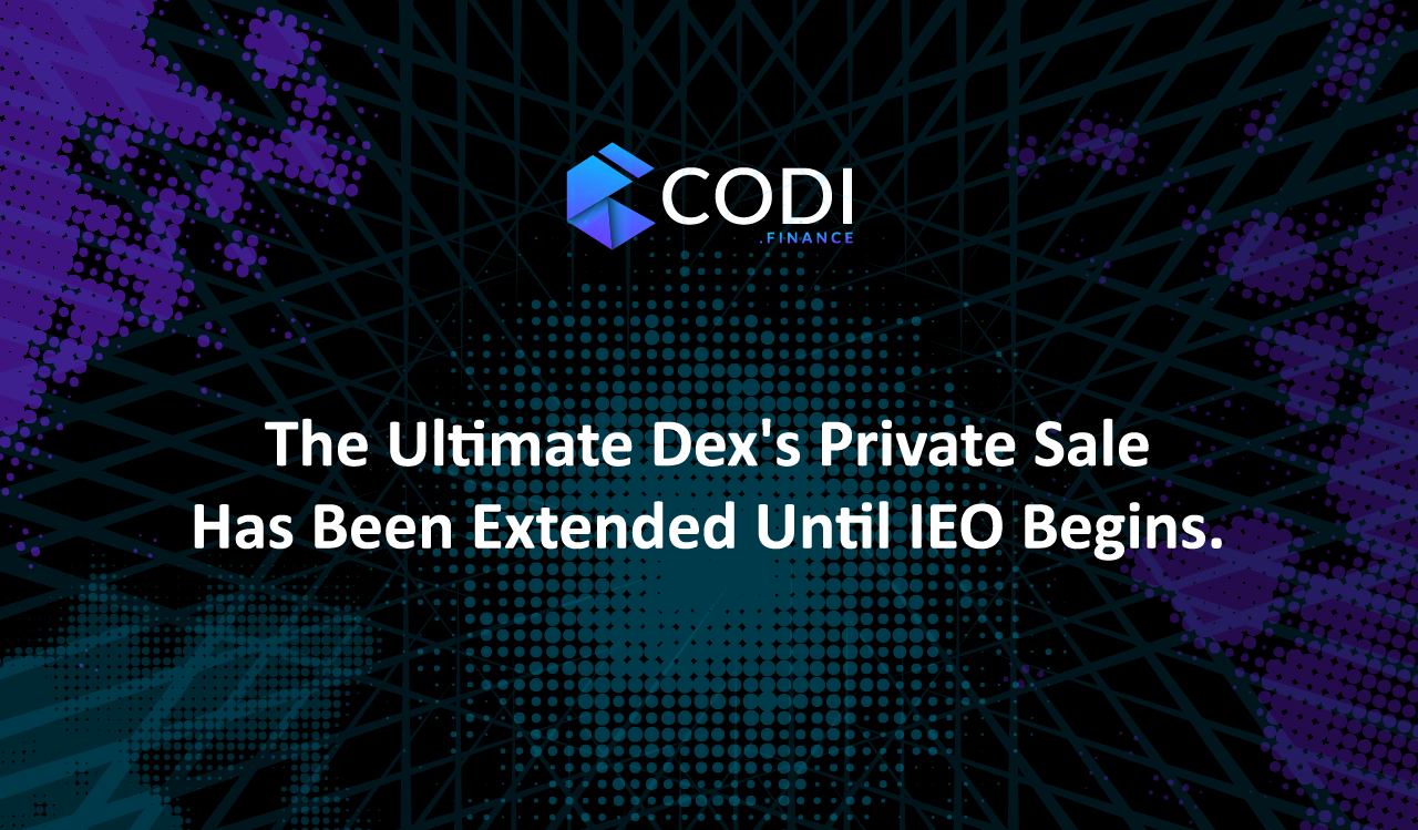 CODI Finance Partners Chainlink, Extends $CODI Private Sale