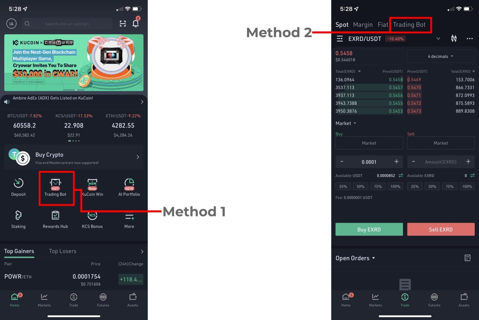 how to buy alts on kucoin