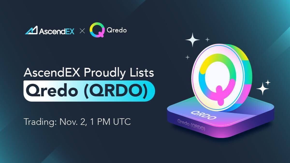 AscendEX Lists Credo Token (QRDO)