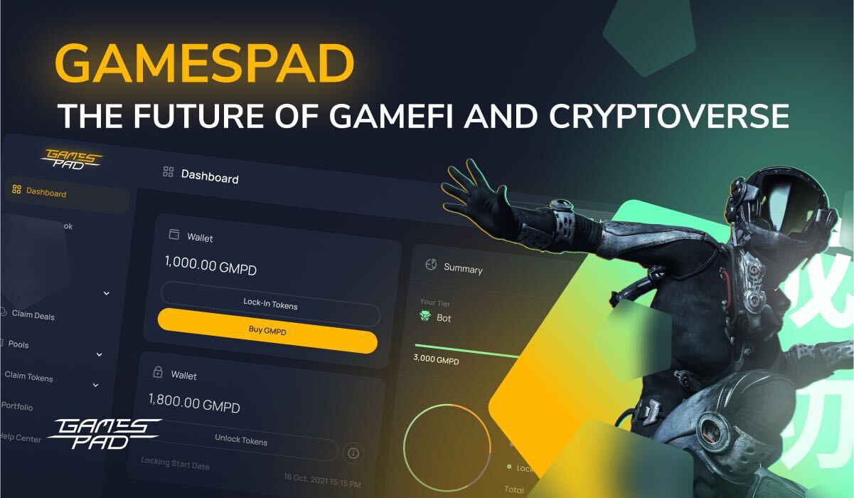 GamesPad: il futuro di GameFi e Cryptoverse
