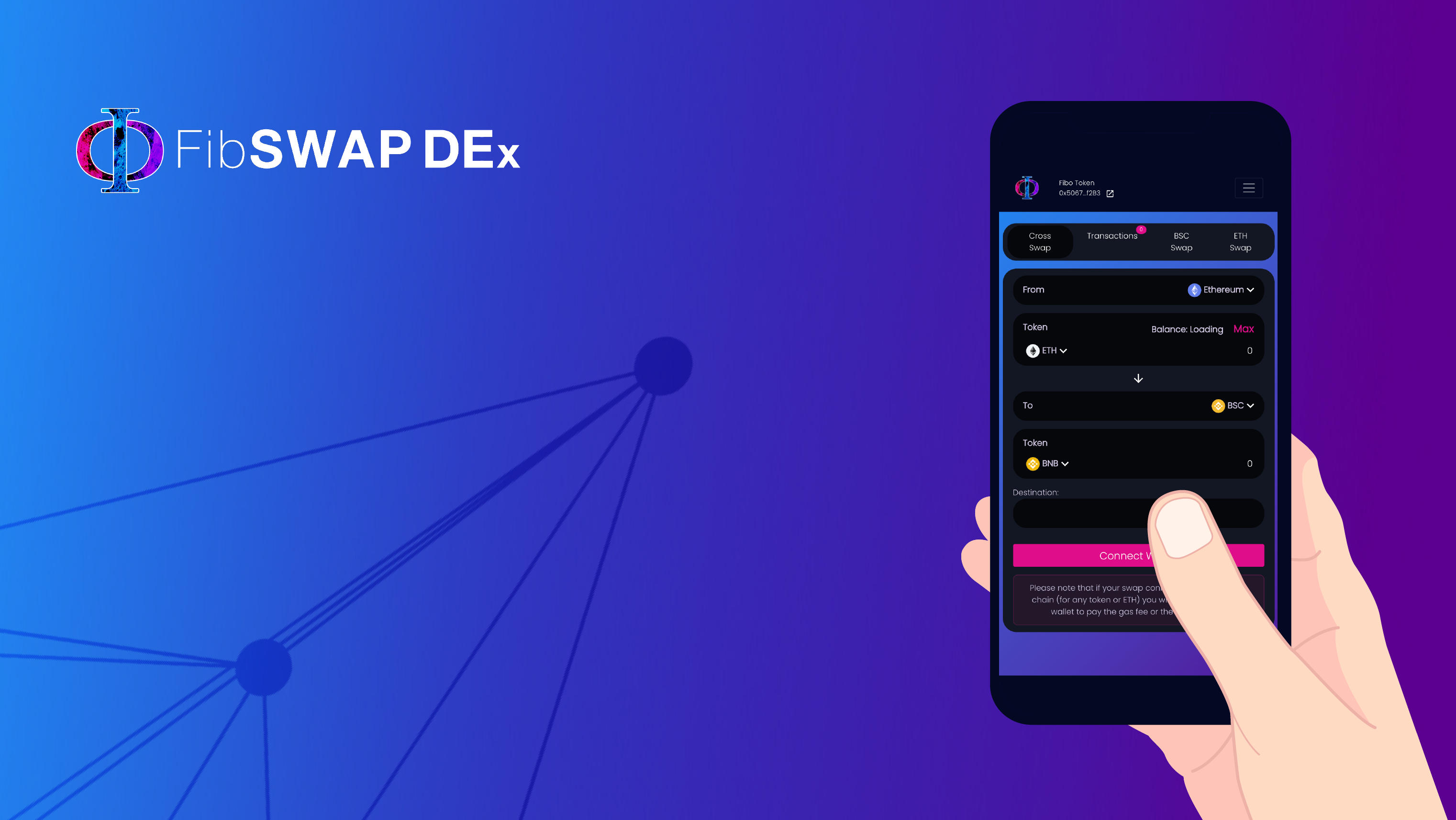 FibSwap Releases World’s First DEX as an Application on Android