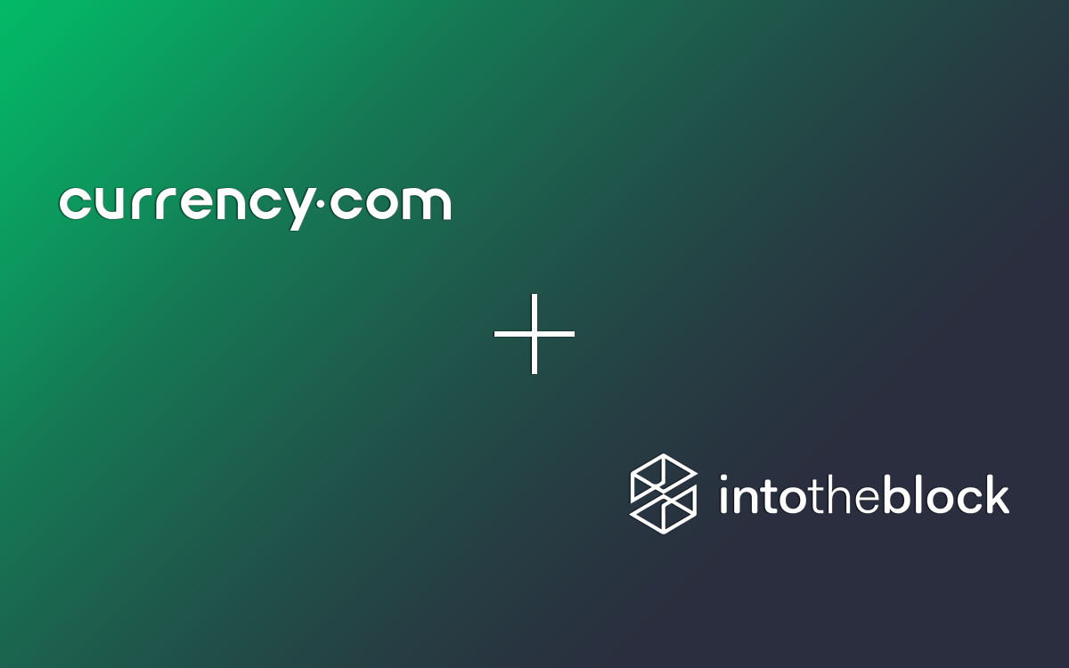 La piattaforma di Market Intelligence IntoTheBlock collabora con Currency.com