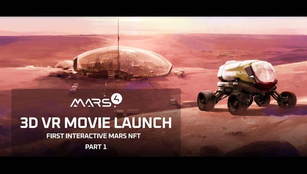 First Interactive NFT in the World &#8211; VR Movie on Mars