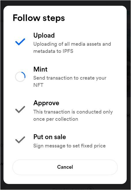 rarible minting nfts steps | how to sell nft art