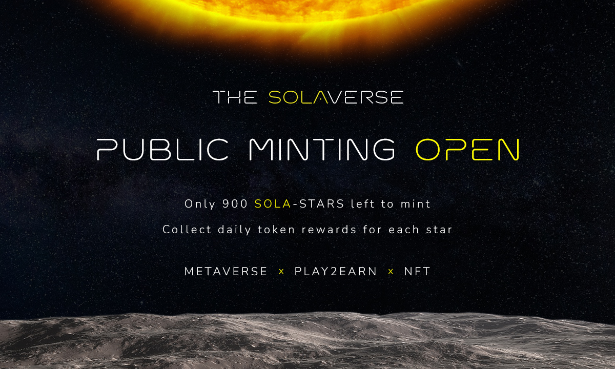 The SolaVerse – Un gioco per guadagnare il metaverso basato sulle stelle