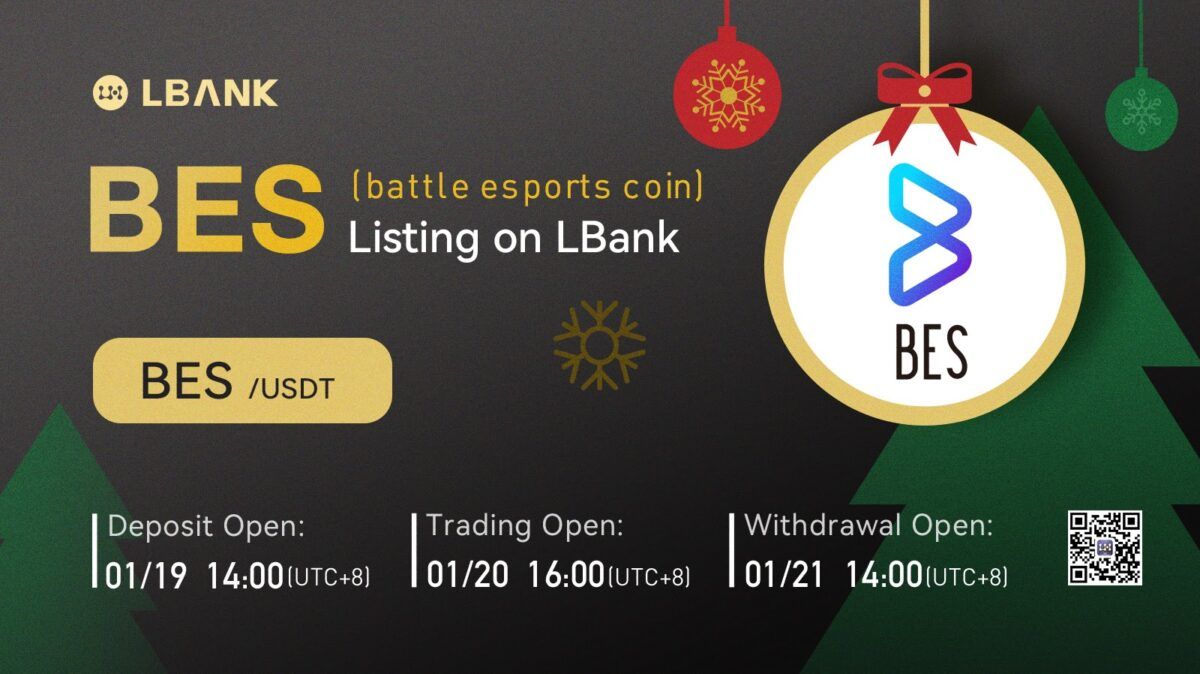 LBank Exchange Will List Battle Esports Coin (BES)