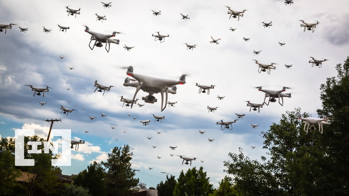 Ist die Kommunikation unter Drohnen sicher? - Quelle: BeInCrypto.de