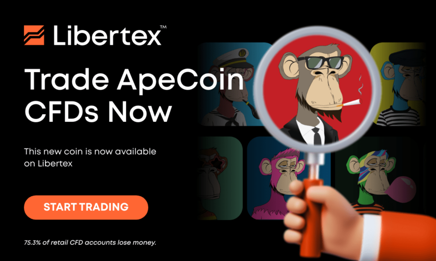 ApeCoin Is Booming &#8211; Follow its Growth With Libertex