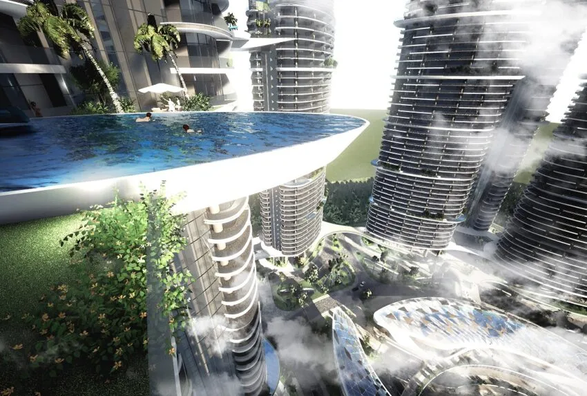 Luxury resort life: Yes please. One of the largest construction companies in Southeast Asia have just announced that they will raise funds to build a wildly beautiful hotel via a token sale.