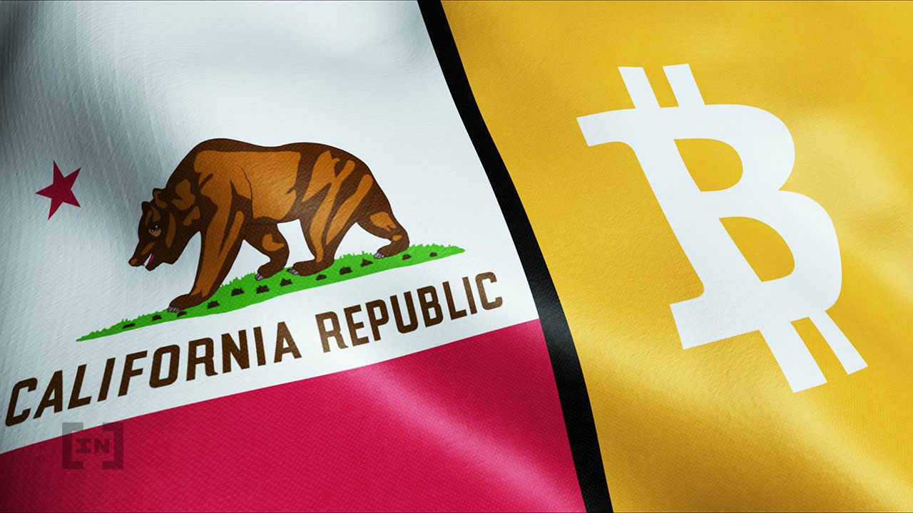 Il governatore della California annuncia il quadro giuridico per l'adozione di criptovalute