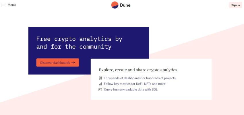 dune analytics