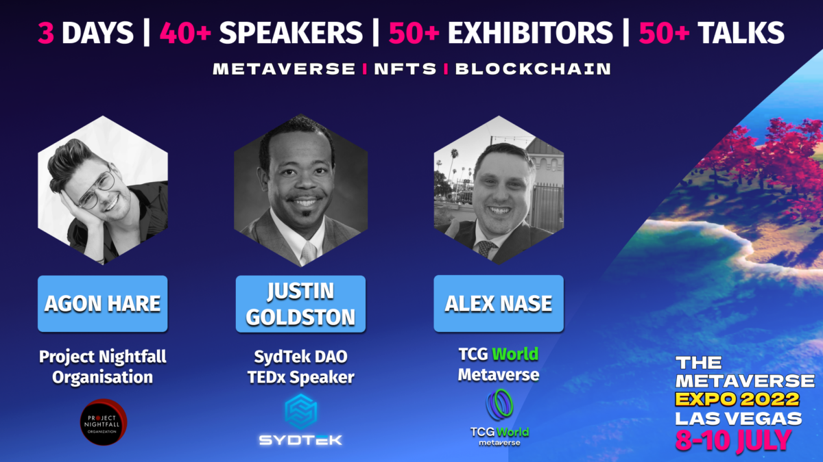 TCG World and JPiC Will Co-host Metaverse Expo 2022