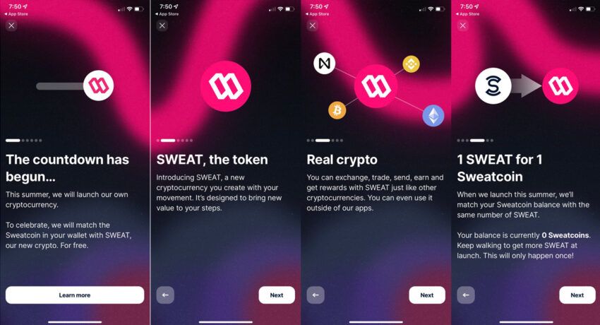 sweatcoin app