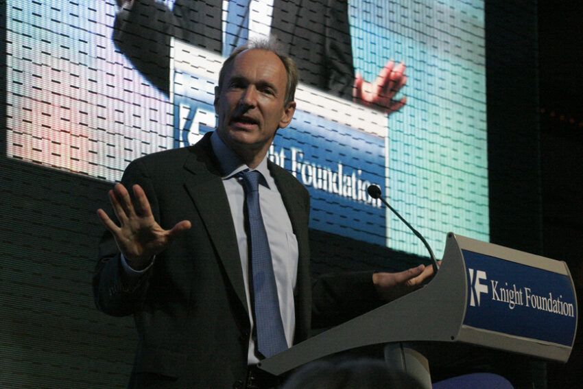 père d'Internet Sir Tim Berners-Lee