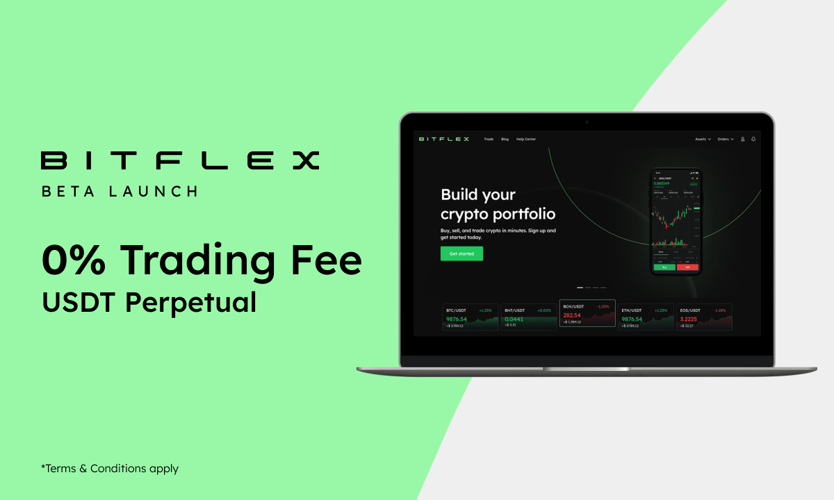 Bitflex inizia i test BETA con commissioni di trading zero