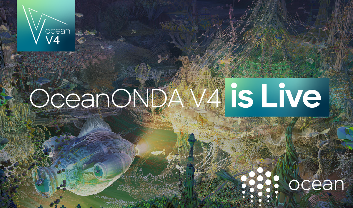 OceanONDA V4 è ora disponibile con NFT di dati, risoluzione dei problemi