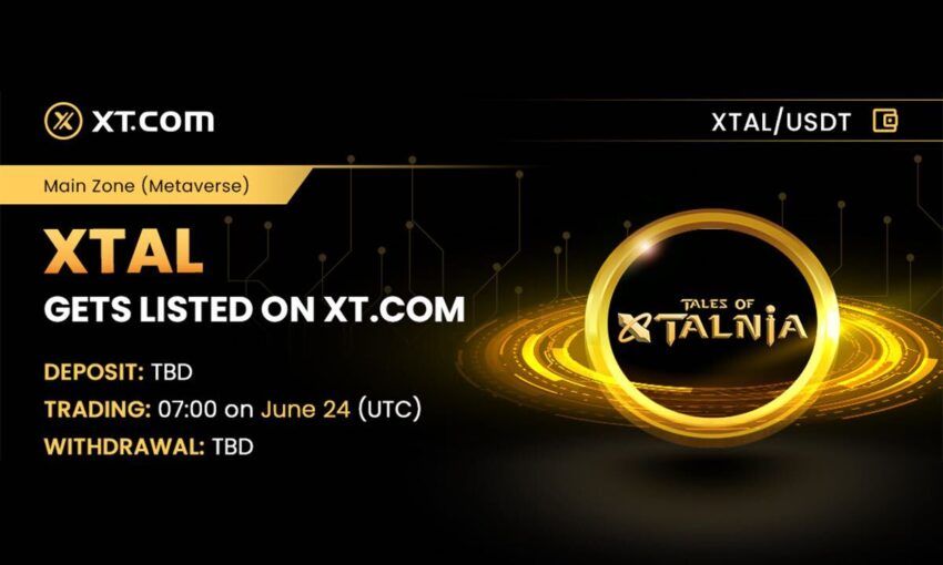 XT.com Lists Tales of Xtalnia (XTAL) With USDT Trading Pair