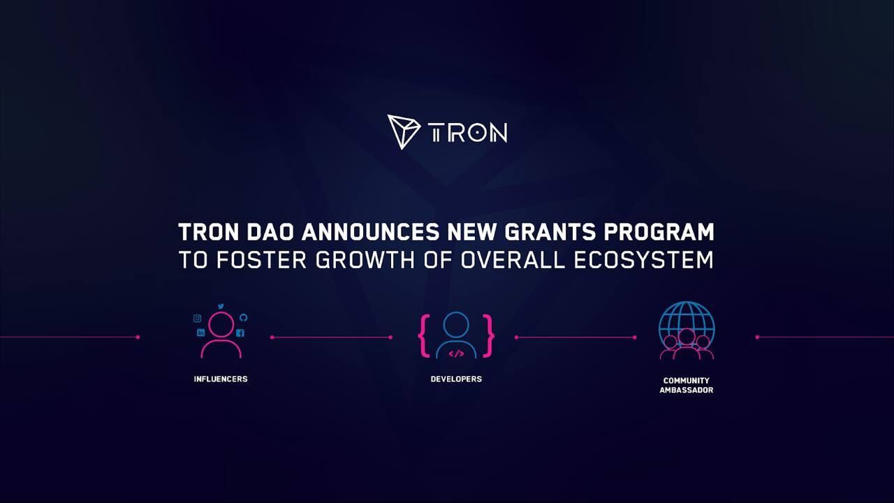 TRON DAO annuncia un nuovo programma di sovvenzioni per promuovere la crescita dell'ecosistema generale