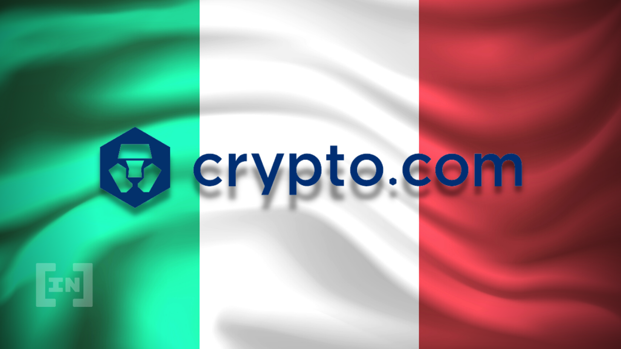 Crypto.com riceve l'approvazione normativa in Italia; Registri della Repubblica del Commercio Avanti