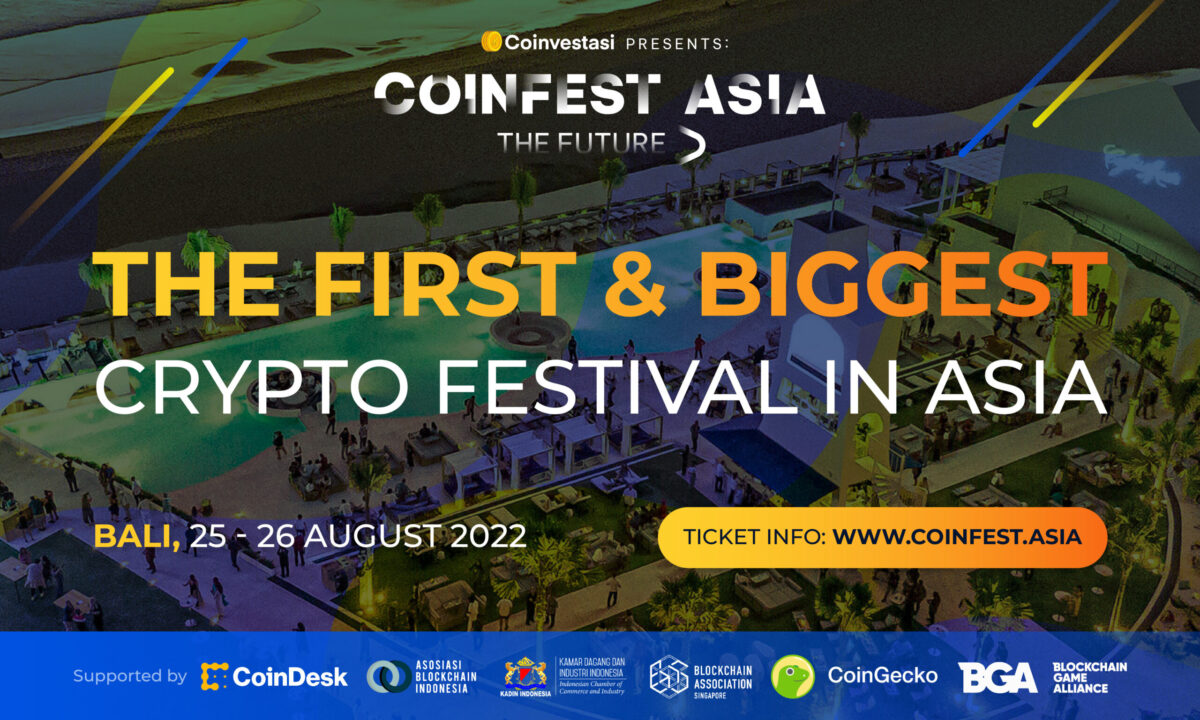 Indonesia albergará Coinfest Asia, el primer y más grande festival criptográfico de Asia